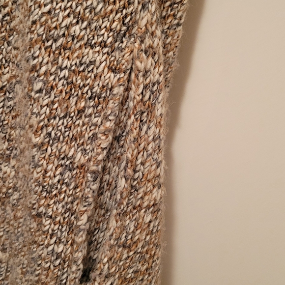 Susan Bristol  Brown and Cream Short Sleeve  Cardigan Sweater Size XL - Picture 10 of 12